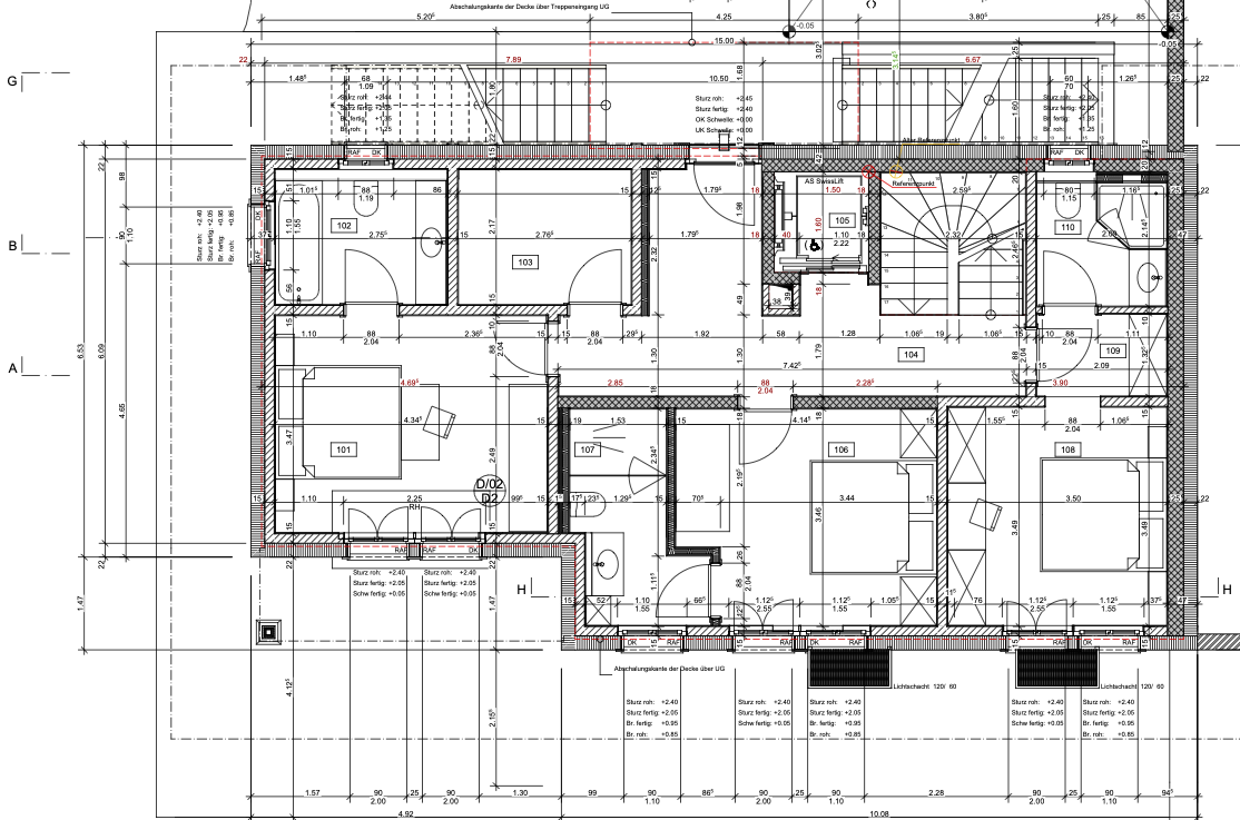 Premium rendered floor plan — after